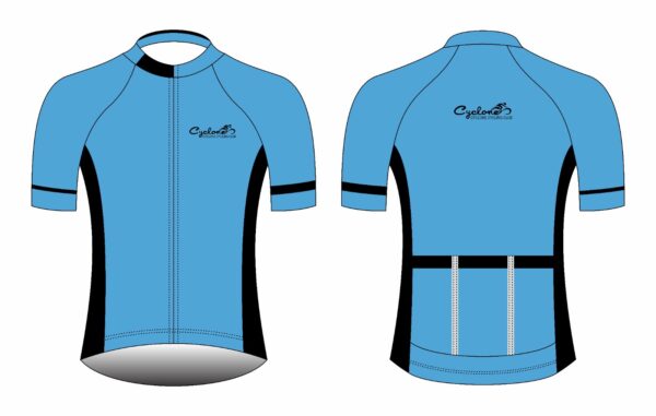Cyclone Jersey (2025) Aqua Blue